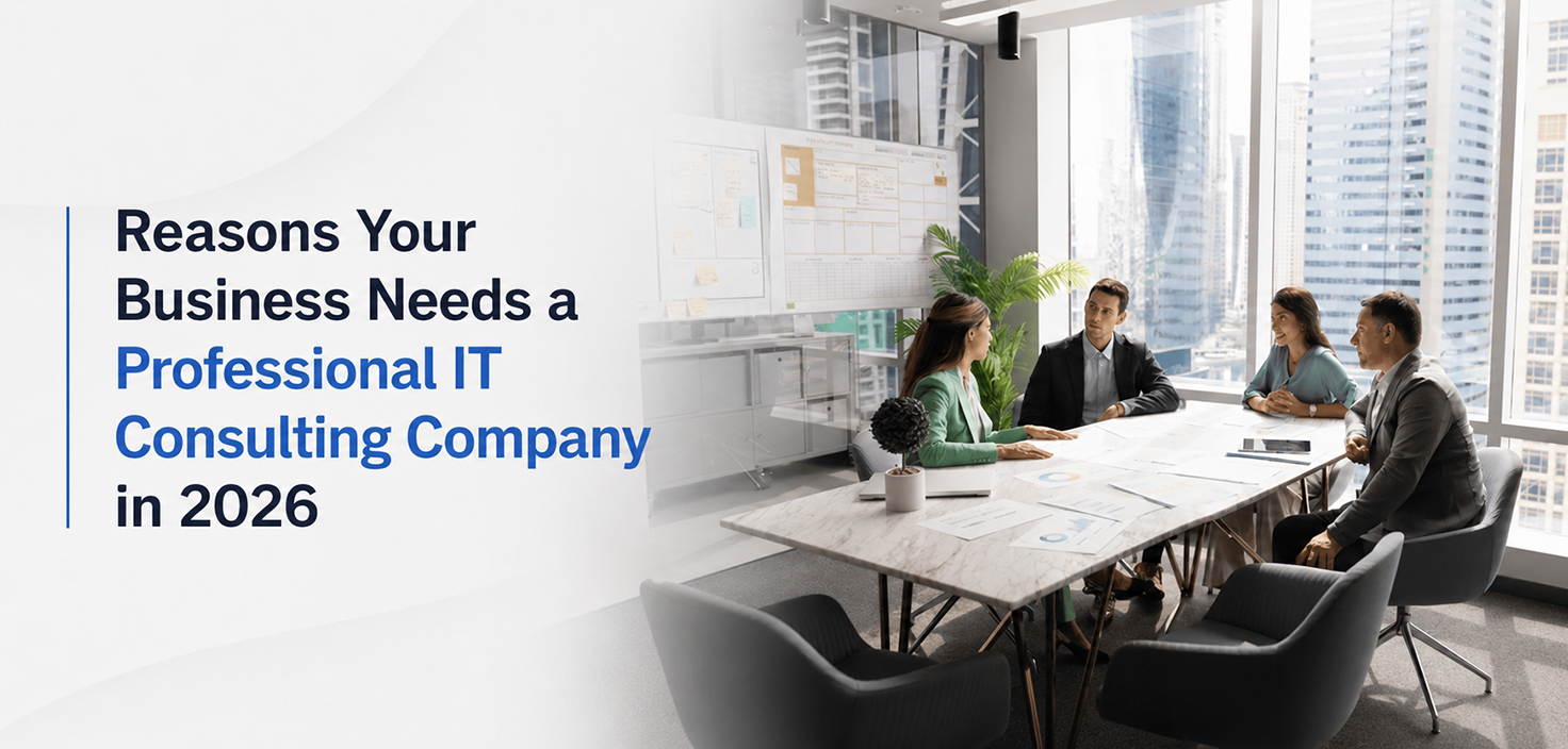 5 Reasons Your Business Needs a Professional IT Consulting Company in 2026 IT Consulting Company